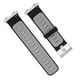 thumbnail image 5 of Correa de reloj deportivo ANGGREK Pulsera de silicona suave 46 mm Negro Gris, 5 of 8