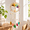 Colorful, variant on Pink Large Tree of Life Rose Quartz Crystal Sun Catcher with Prism Rainbow Reflections