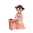 thumbnail image 3 of Estatuilla de Muñeca antigua tradicional perfecl Resina, 3 of 6