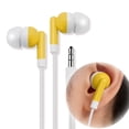 thumbnail image 2 of Fmnung Wired 3.5mm In-Ear Headphones, Noise Cancelling Earbuds with Colorful Design, Lightweight Earphones for Mobile, Tablet, Laptop, and Gaming, Ergonomic Fit Comfortable, 2 of 6