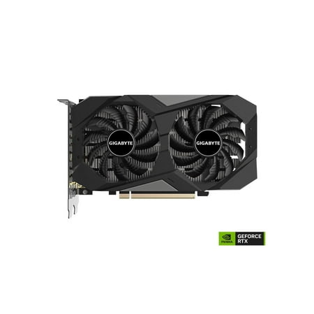 GIGABYTE - NVIDIA GeForce RTX 3050 WINDFORCE OC V2 6GB GDDR6 PCI Express 4.0 Graphics Card - Black