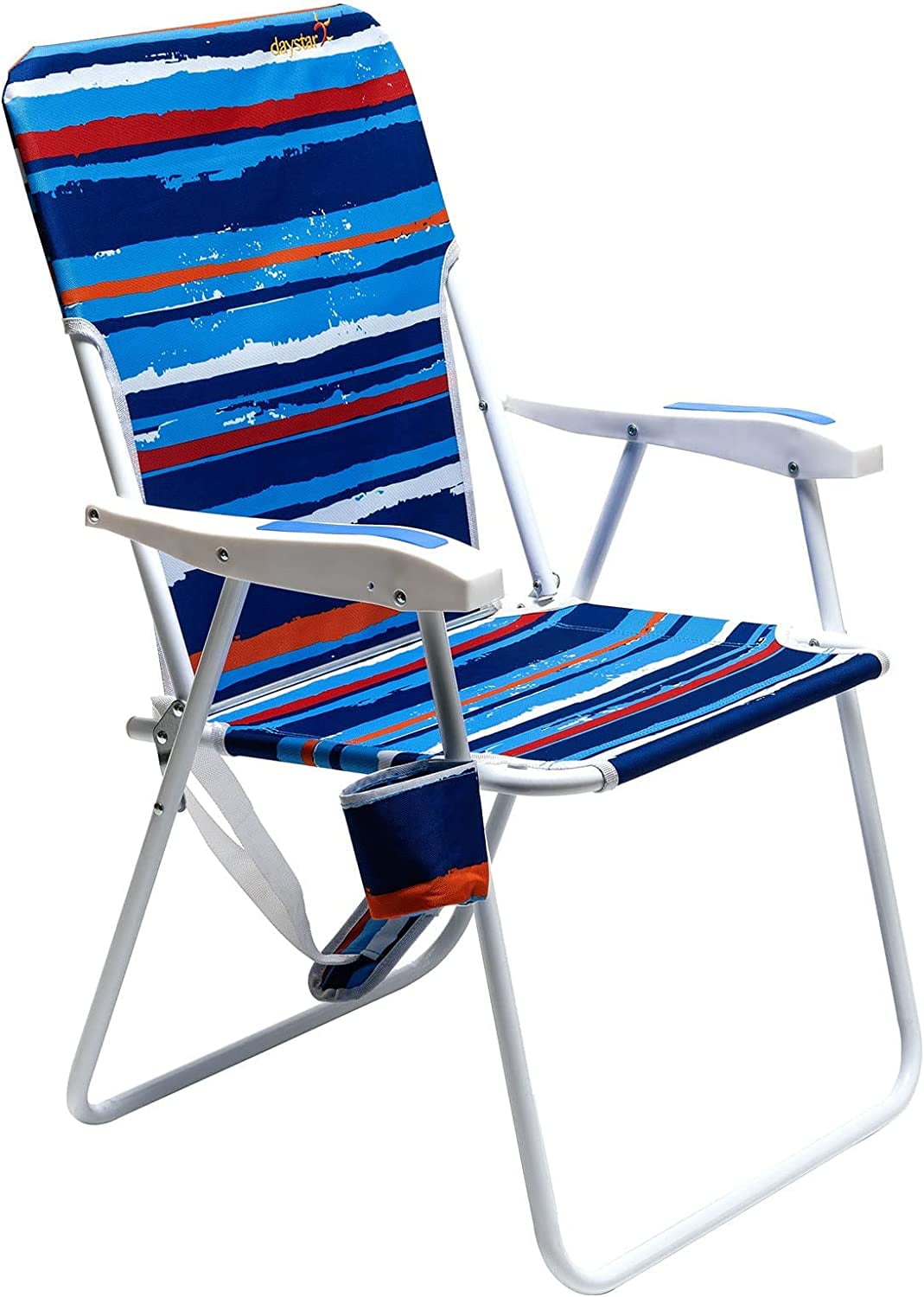 Sunnyfeel Tall Folding Beach Chair Lightweight, Portable Sand Chair for