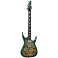 thumbnail image 2 of Dean Exile Select Burled Poplar Top Guitar in Satin Turquoise Burst, 2 of 6
