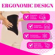 Lipo Foams Post Surgery 360 Bbl, Ab Board Post Surgery Liposuction 360 with 3 Pack Lipo Foam Pads and Lumbar Molder Back Board, Lipo Foam Boards Sheets for Post Surgery Compression