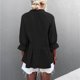 thumbnail image 5 of Blusa cómoda de manga tres cuartos con cuello en V para mujer Fridja  czfsfas1263, 5 of 9