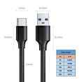 thumbnail image 2 of Fast Data Transfer & Charging Cable USB 3.0 Type C Charge & Data Cable Plastic for Smartphones Tablets & Gaming Devices, 2 of 4