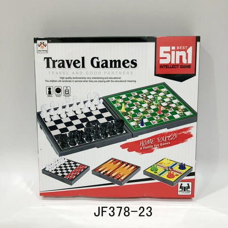 Juego De Mesa 5 En 1