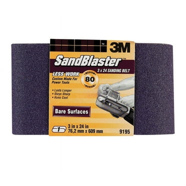 SANDBELT 3X24" 80G PK1