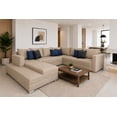 thumbnail image 1 of Sala Esquinera en U Corbel Beige 4 salas en 1 200x315x255 cm EL BAZAR STORE Moderna en esquina, 1 of 8