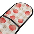 thumbnail image 4 of Yayeee Double Oven Mitt Kitchen Heat Resistant Baking 35" x7" Quilted Cotton Glove, Apple Plaid Pattern, 4 of 6