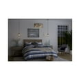 thumbnail image 3 of Belva Collection 25.25-Inch 3-Blade Cottage White AC Motor Coastal Ceiling Fan, 3 of 12