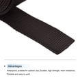 thumbnail image 3 of Lightweight Polypropylene Webbing Strap 3.8cm 10 Yard Backpack Strapping Band Coffee for Luggage Cargo Straps, 3 of 5