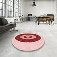 thumbnail image 4 of Ahgly Company Machine Washable Indoor Rectangle Transitional Grapefruit Red Area Rugs, 5' x 8', 4 of 7