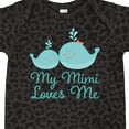 thumbnail image 4 of Inktastic My Mimi Loves Me Boys or Girls Baby Bodysuit, 4 of 5