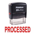 thumbnail image 2 of Printtoo Stamp PROCESSED Self Inking Rubber Stamp Office Stationary-Red, 2 of 2