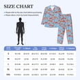 thumbnail image 4 of Sikiie Flamingo Mens Pajama Set, Soft Warm Long Sleeve Sleepwear, Cozy Button-Down Pjs for Men-Large, 4 of 7