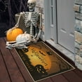 thumbnail image 6 of Halloween Door Mat, Autumn Welcome Mat, Bat Spider Moon Doormats Front Door Mat Outdoor Indoor Entrance Rug Floor Mat Non Slip Absorbent Resist Dirt Carpet for Entryway 17x30Inch, 6 of 6