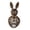 B, variant on Gnwei Rattan Woven Easter Bunny Decor Outdoor, Large Bunny Topiary with Beige Bow Rabbit Statue Farmhouse Rabbit Easter Decorations for Home Porch Garden Spring Decor