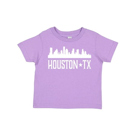

Inktastic Houston Texas Skyline TX Cities Gift Toddler Boy or Toddler Girl T-Shirt