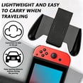 thumbnail image 4 of Comfort Grip for Switch, Joy-Con Controller Game Accessories Handheld Joystick Remote Control Holder, Black, 4 of 7