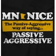 thumbnail image 2 of Minnesota Nice Funny State Slogan MN Zip Up Hoodie Men's Women's Brisco Brands X, 2 of 6