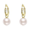 thumbnail image 1 of Pendientes colgantes de perlas Laklulu para mujer | Pendientes de plata de ley 925 para mujer, 1 of 6