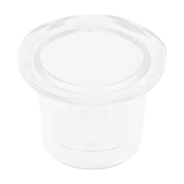 Vasos de plástico para tinte de pestañas, 3 tamaños, 100 unidades/paquete