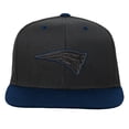 thumbnail image 2 of Youth Black/Navy New England Patriots Pop Snapback Hat, 2 of 3