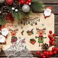 thumbnail image 6 of Christmas Theme Clear Stamps Merry Christmas Winter Clear Stamps Elk Deer Gift Transparent Rubber Stamps Seal for Card Making Scrapbooking Photo Album Decorations, 6 of 9