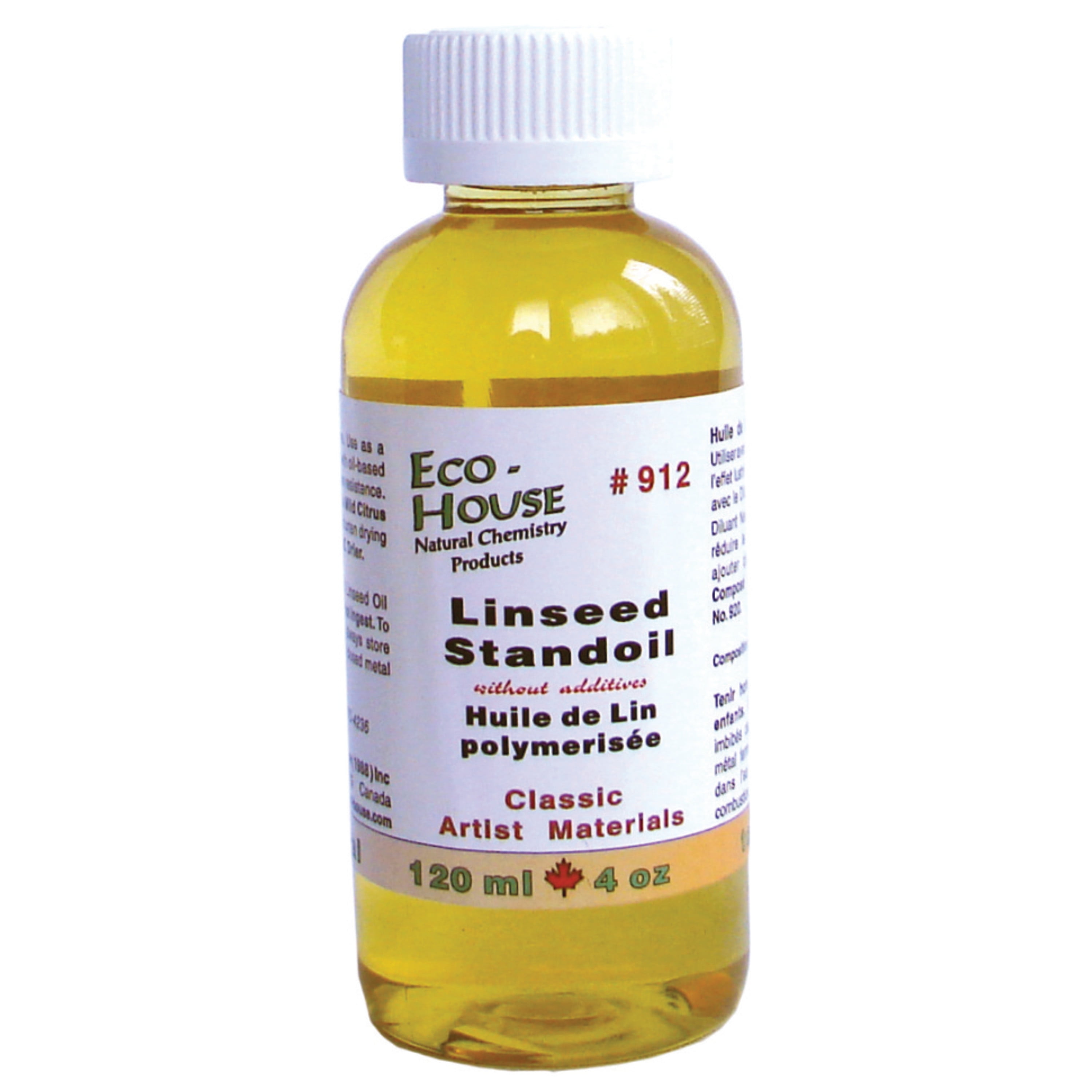 EcoHouse Linseed Standoil, 4 oz.