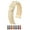 Beige Band / Silver Buckle, variant on HIRSCH Duke Alligator Grain Calf Leather Watch Strap - Red Band / Silver Buckle - L - 20mm