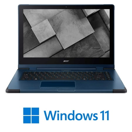 Acer Enduro Urban N3 Rugged Laptop, 14" Full HD IPS Antimicrobial Corning Gorilla Glass Display, 11th Gen Intel Core i5, 8GB DDR4, 512GB NVMe SSD, Denim Blue, Windows 11 Home, EUN314A-51W-51FP
