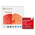 thumbnail image 1 of Microsoft 365 Personal 12-mos + McAfee Total Protection 1-Device 1-Year [Digital Download], 1 of 17
