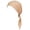 Khaki, variant on Baseball Caps Versatile Turban Cap Wrap Hat for Women Stretch Headwear for Hair Loss Scarf-Style Cap with Baseball Cap Comfort and Secure Fit Brown
