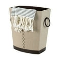 thumbnail image 4 of Organize It All Multi-Purpose Canvas Basket in Beige, 4 of 9