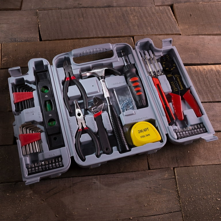 Free Shipping! Wakeman Outdoors 130PC Tool Set, Hand Tools for DIY