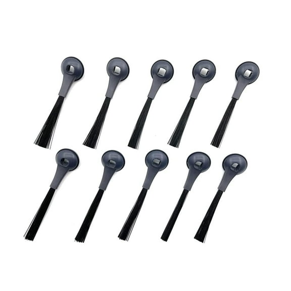 Sionlan 10 Pack Side Brushes Replacement Part Compatible with Shark ION Robot IQ R101AE(RV1001AE), IQ R101(RV1001), RV1000 AV911S AV2501AE RV2502AE Vacuum Cleaner Accessories Compare Part #102KY1000
