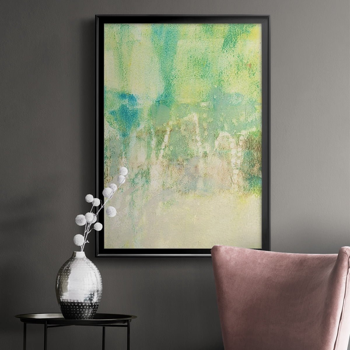 Serus II Premium Framed Print, in Gold, Black, or Silver - Ready to Hang