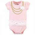 thumbnail image 4 of Little Treasure Baby Girl Cotton Bodysuits 3pk, Limited Edition, 3-6 Months, 4 of 4