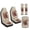 Deer Bird Maple Leaf, variant on Xixirimido Car Seat Protection Set 5 Pieces Breathable PU Leather Front Seat Covers with Seat Belt and Console Covers Universal Fits Most Cars, Eagle Moon Starry Night