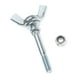 thumbnail image 4 of Piezas de repuesto para zancos de paneles de yeso, correa de banda para piernas, Kit de correa de fijación de piernas ajustable 1 Uds tornillo Cola Suela de zanco con tornillo para paneles de yeso, 4 of 8