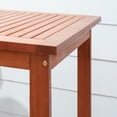 thumbnail image 5 of 3-Piece Outdoor Patio Wood Bar-height Set, 5 of 5