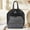 Black_New#1466, variant on Nylon Mesh Drawstring Handbag Portable Tote Bag with Hand Strap for Travel Gym Bathroom Toiletries Storage