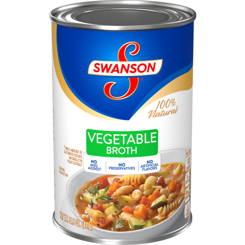 Swanson Vegetable Broth, 14.5 oz. Can