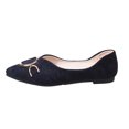 thumbnail image 1 of Zapatos Casuales de las Mujeres de la Moda Vintage de Tacón Bajo de la Parte Superior de los Zapatos Planos de la Hebilla de Metal Inglesa de las Mujeres, 1 of 9