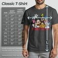 thumbnail image 5 of Men's Mickey & Friends Disney Squad Group Shot  Graphic Tee Charcoal Heather Medium, 5 of 10