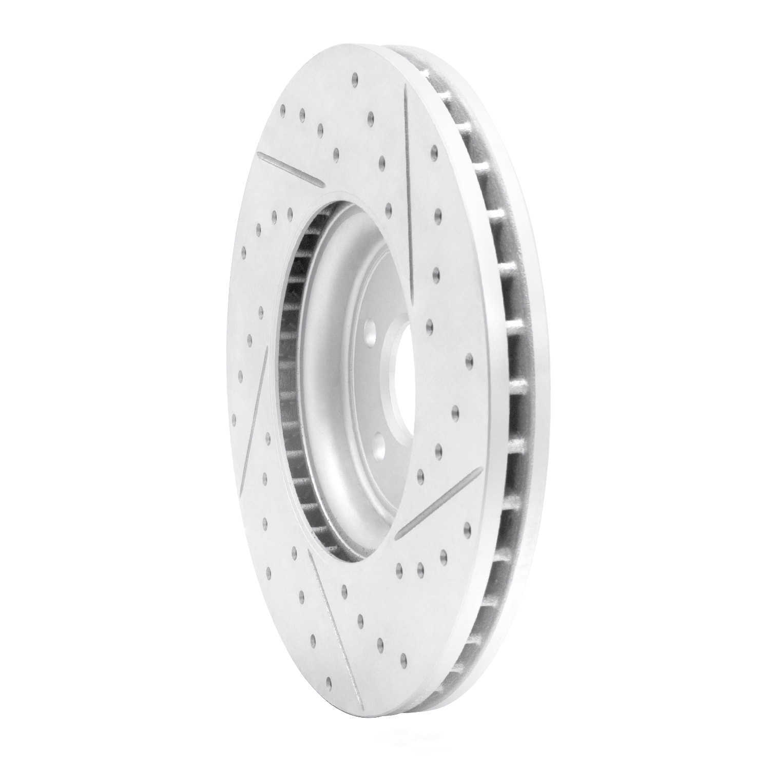 Dynamic Friction Company 830-20033L DFC Geoperformance Rotor - Drilled and Slotted