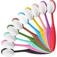 thumbnail image 1 of 10 PCS Colored Ink Blending Brushes for Card Making, Craft Inks Brush Set Blendings Tools with Color Coded Handle Stamping Stencil Drawing, 1 of 6