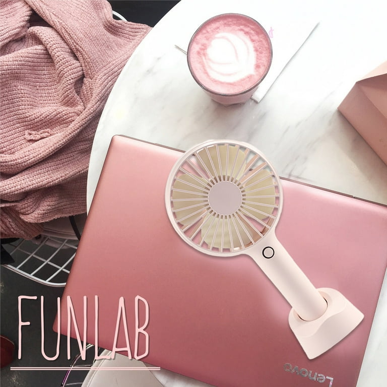 Pink sale electric fan