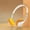 Orange, variant on Byujiro Retro Classic Wired On-Ear Headphones Adjustable Lightweight Headset with Soft Ear Cushions, 3.5mm Audio Jack Plug-In Earphones for Laptop PC, Mobile Phone, MP3 Player, Online Class Listening